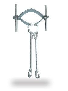 Abrazadera Tipo A 2 Extensiones Largas